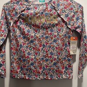 Kids Floral Long Sleeve Shirt - Multicolor